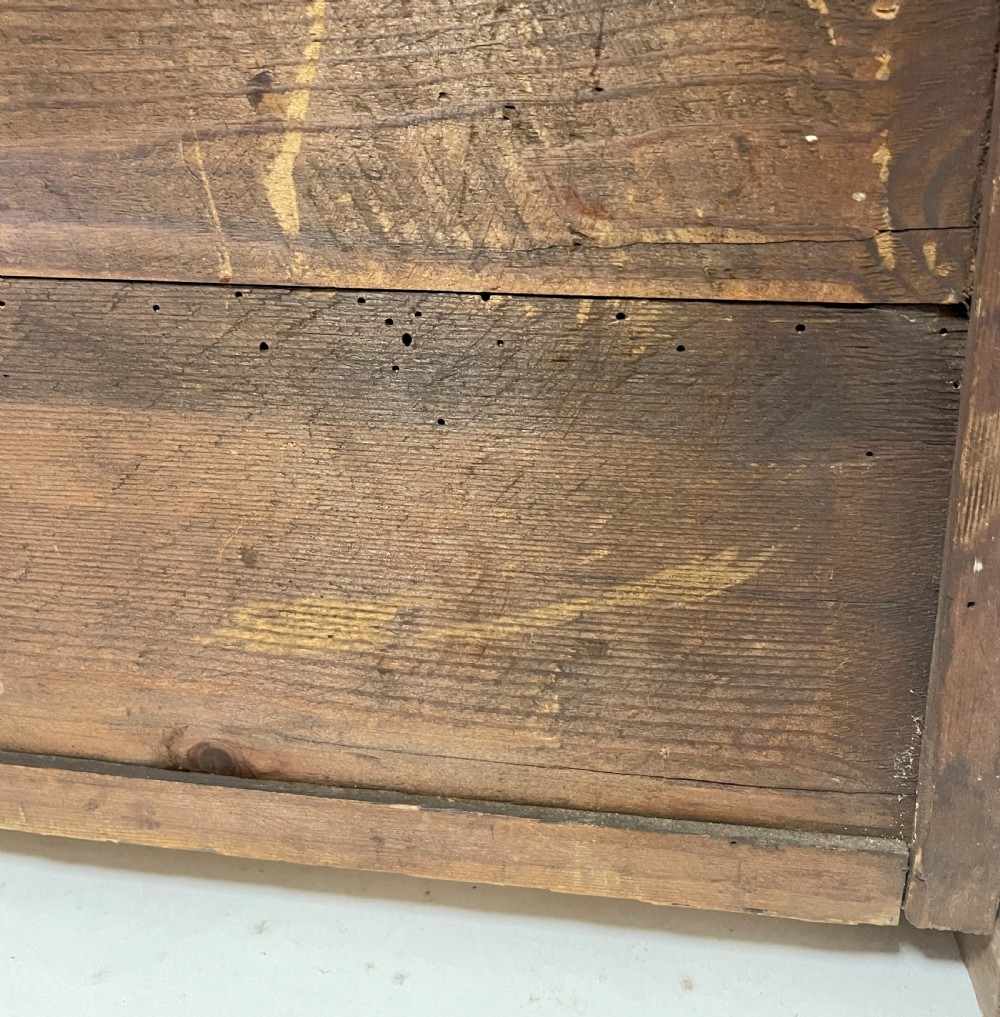 Antique Miniature Chest of Drawers in Original Painted Finish View X