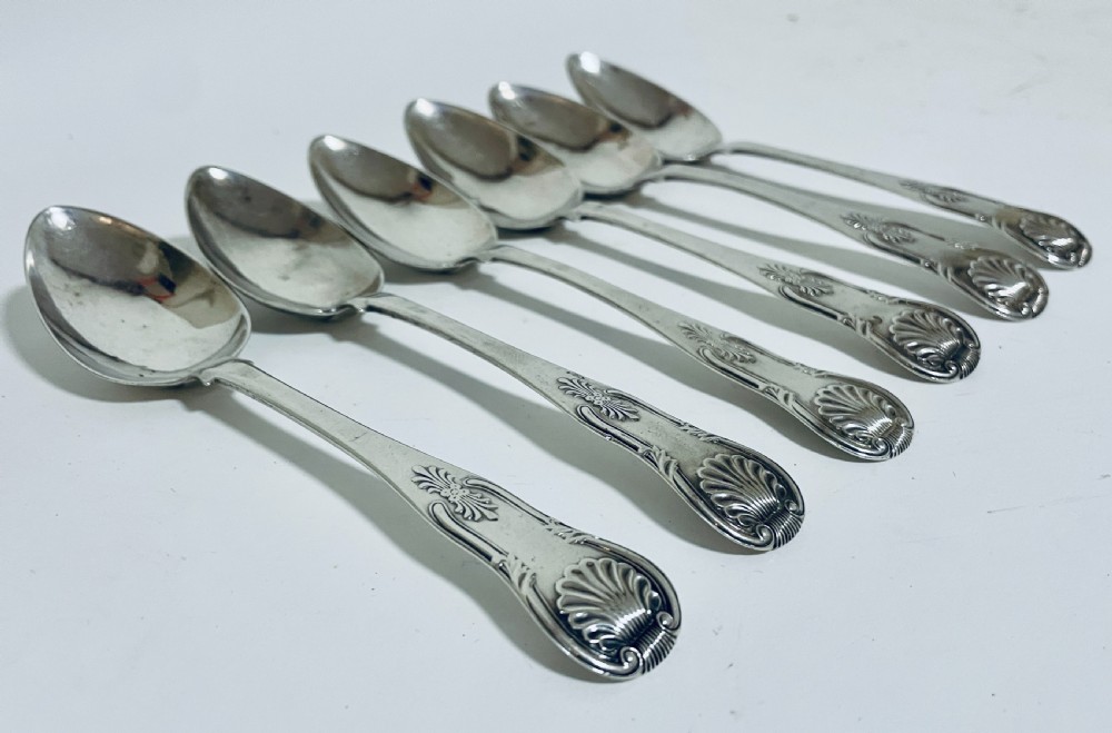 Set of Six Georgian Scottish Tablespoons View III