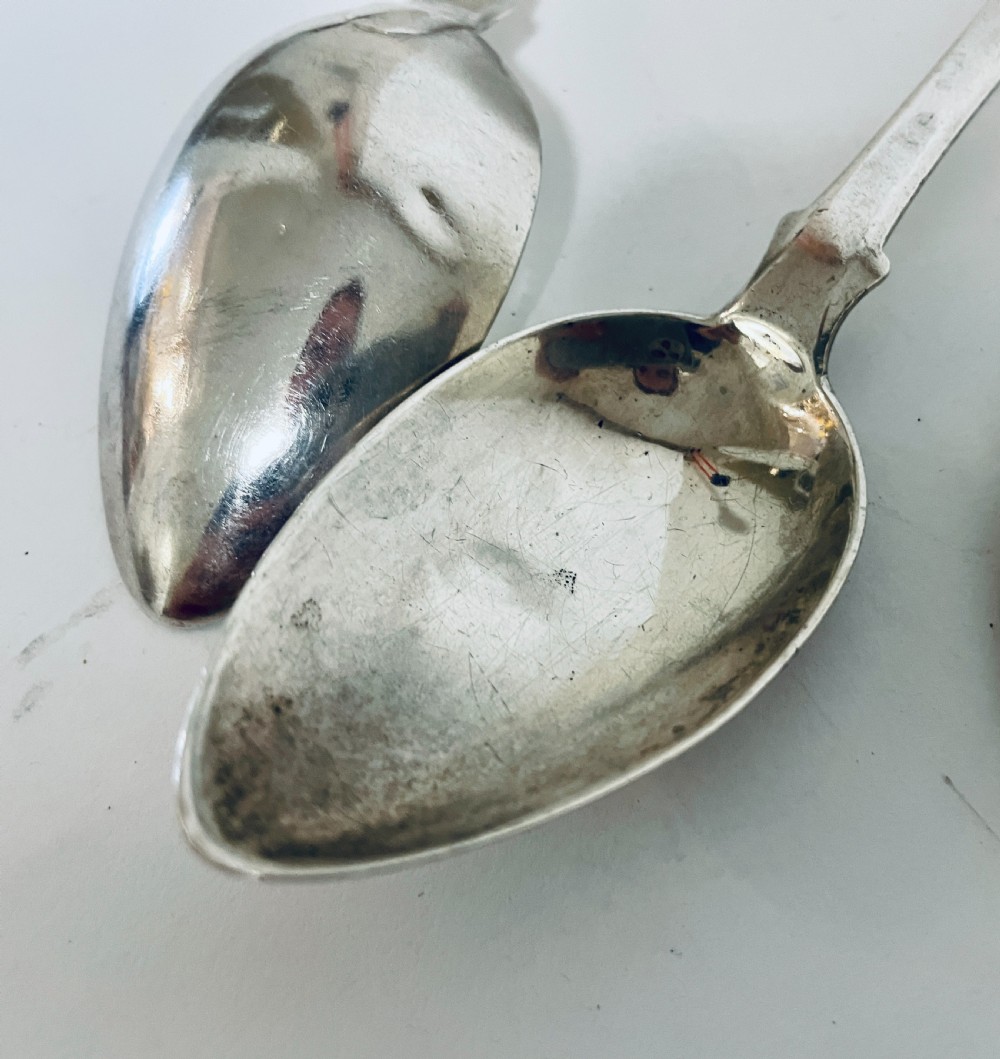 Set of Six Georgian Scottish Tablespoons View X