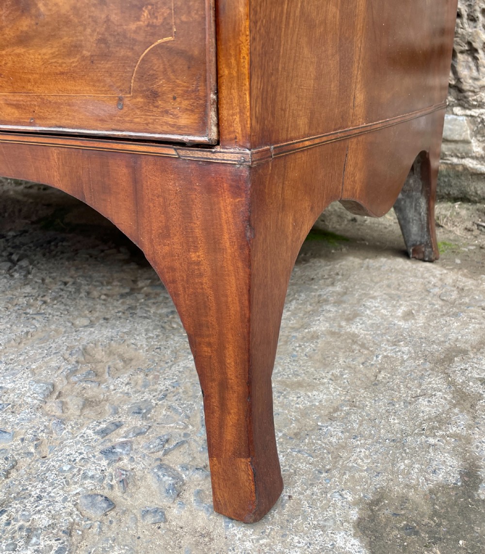Georgian Mahogany Linen Press View XIV
