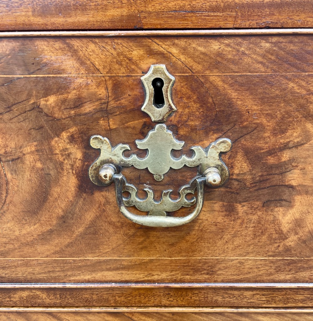 Georgian Mahogany Linen Press View XVII