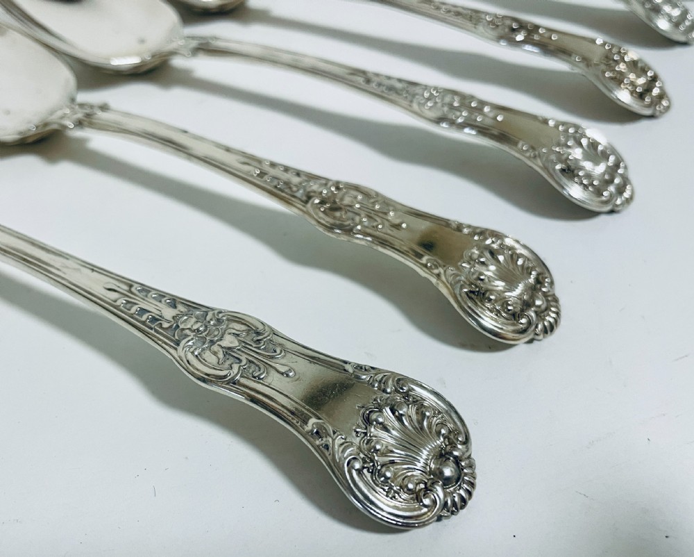 Set of Six Georgian Silver Tablespoons View IV