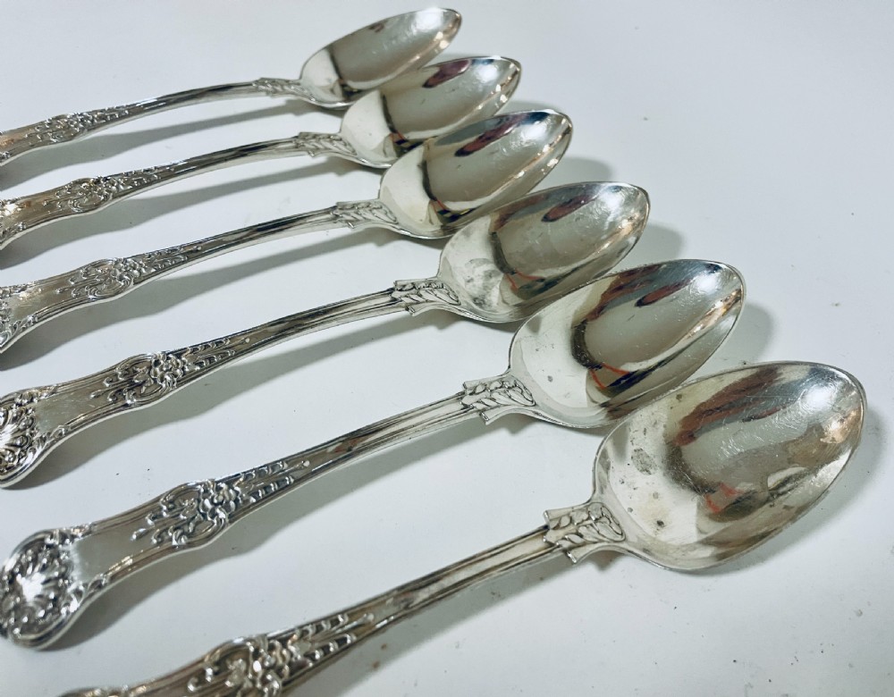 Set of Six Georgian Silver Tablespoons View VII