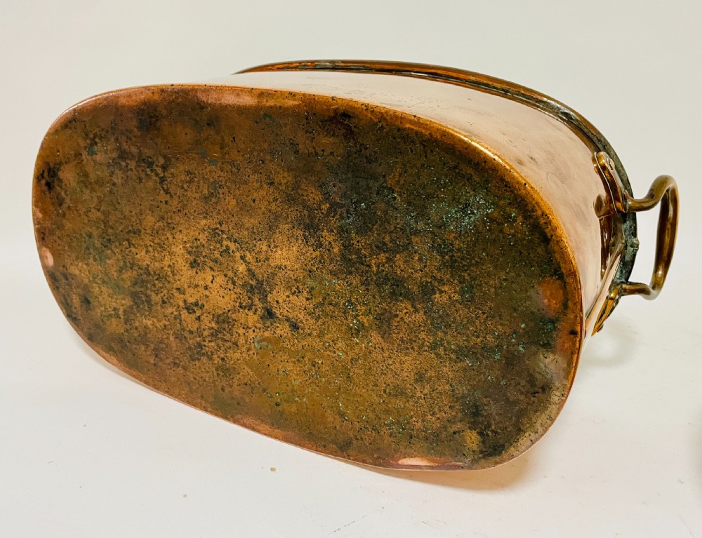 Antique Copper Fish Kettle View XV