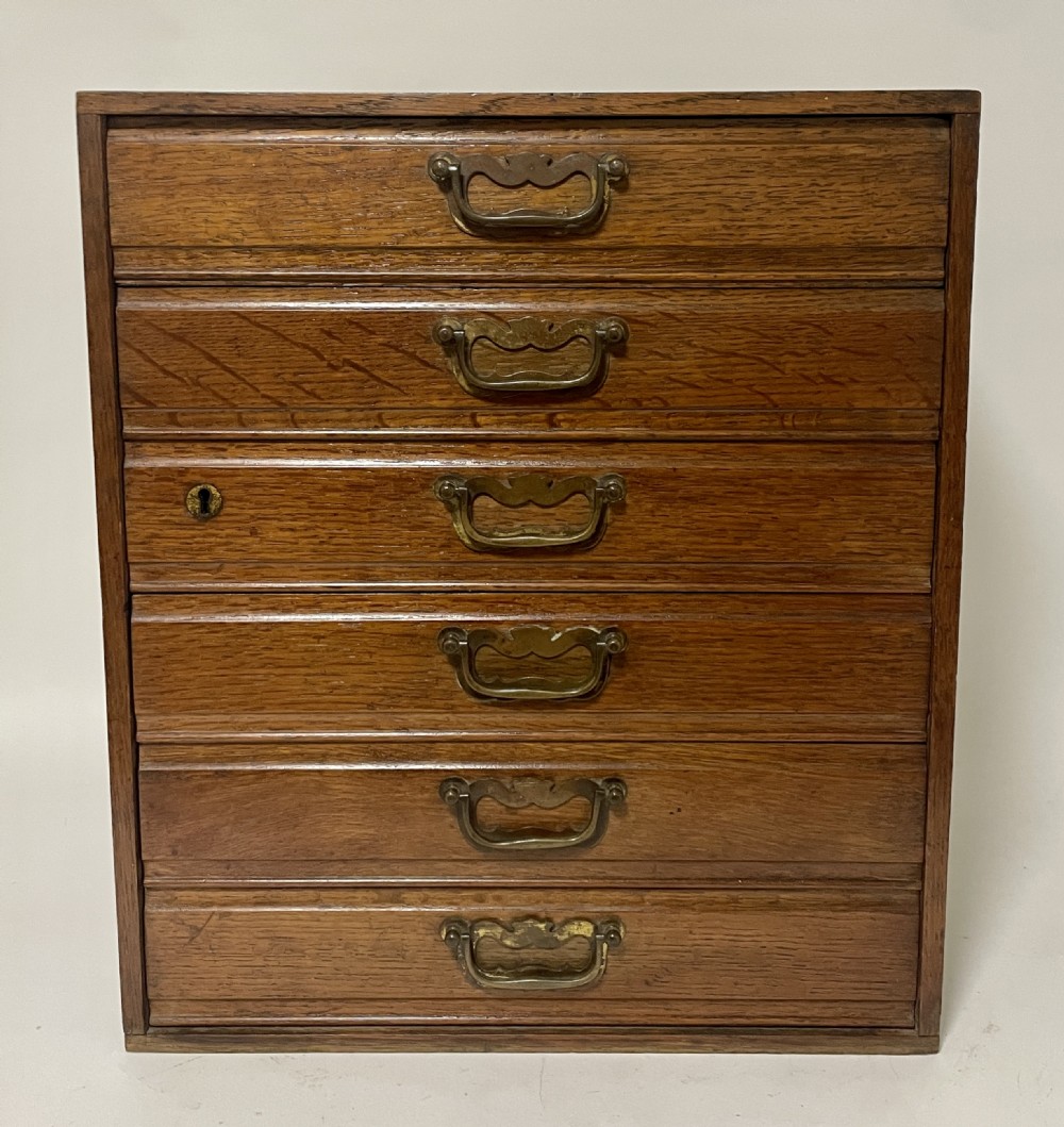 Antique Oak Filing Drawers