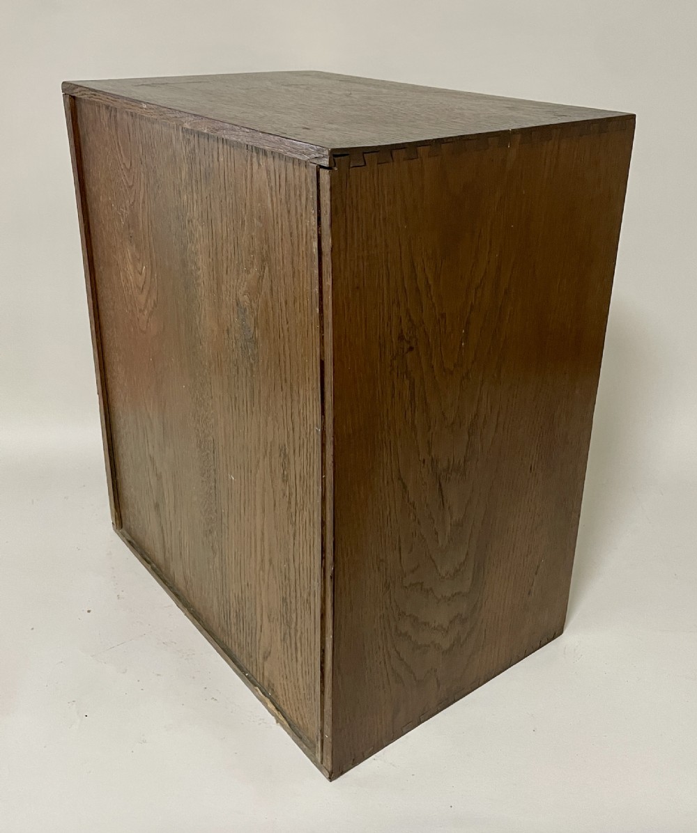 Antique Oak Filing Drawers View XVI