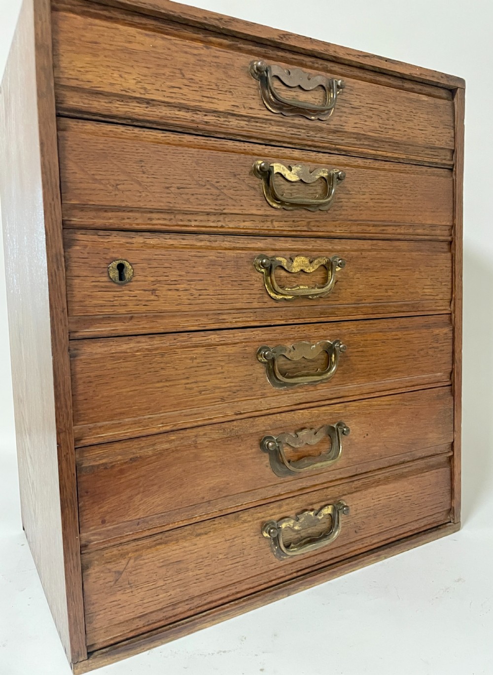 Antique Oak Filing Drawers View XVII