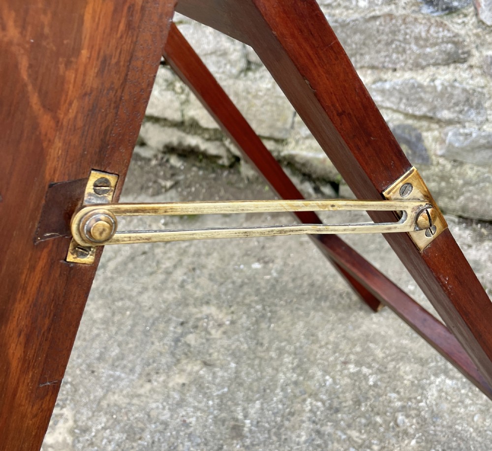 Victorian Mahogany Folding Library Steps View VIII