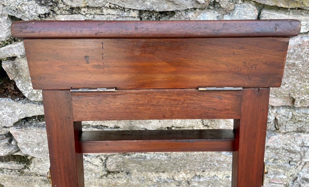Victorian Mahogany Folding Library Steps View XXIV