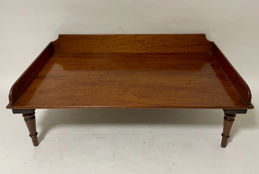Georgian Mahogany Tray Table