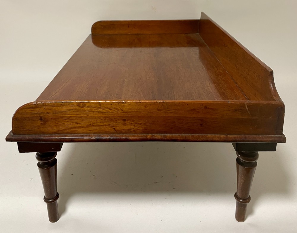 Georgian Mahogany Tray Table View IV