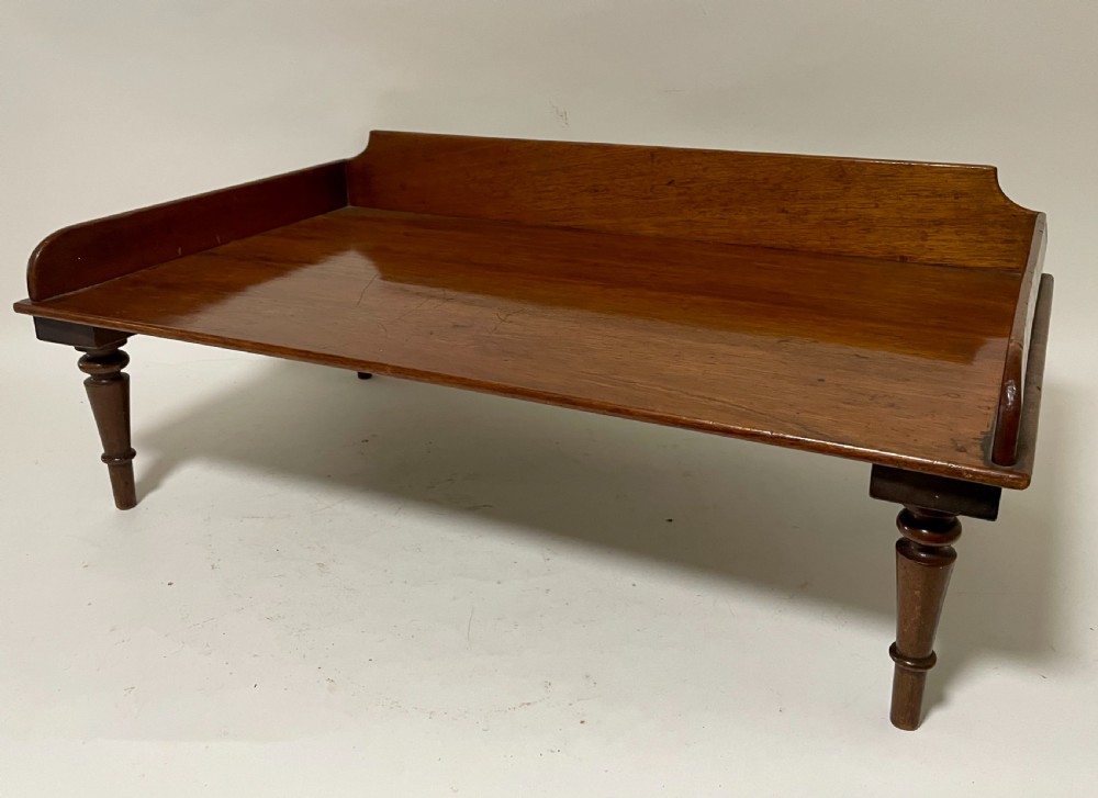 Georgian Mahogany Tray Table View VI