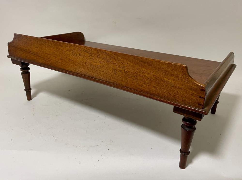 Georgian Mahogany Tray Table View XII