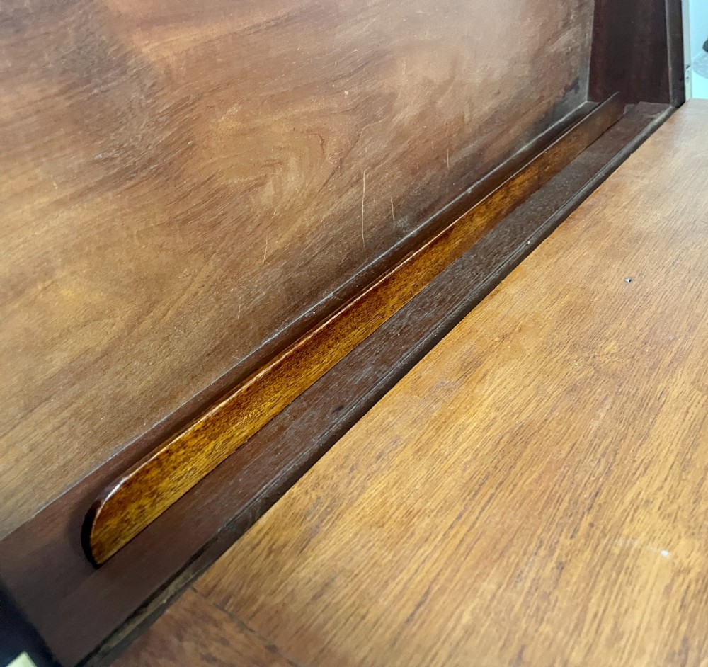 Georgian Mahogany Military Writing Slope View VII