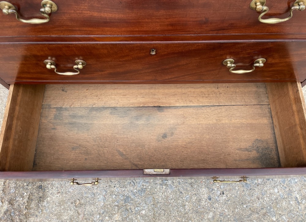 Georgian Mahogany Chest of Drawers View XIII