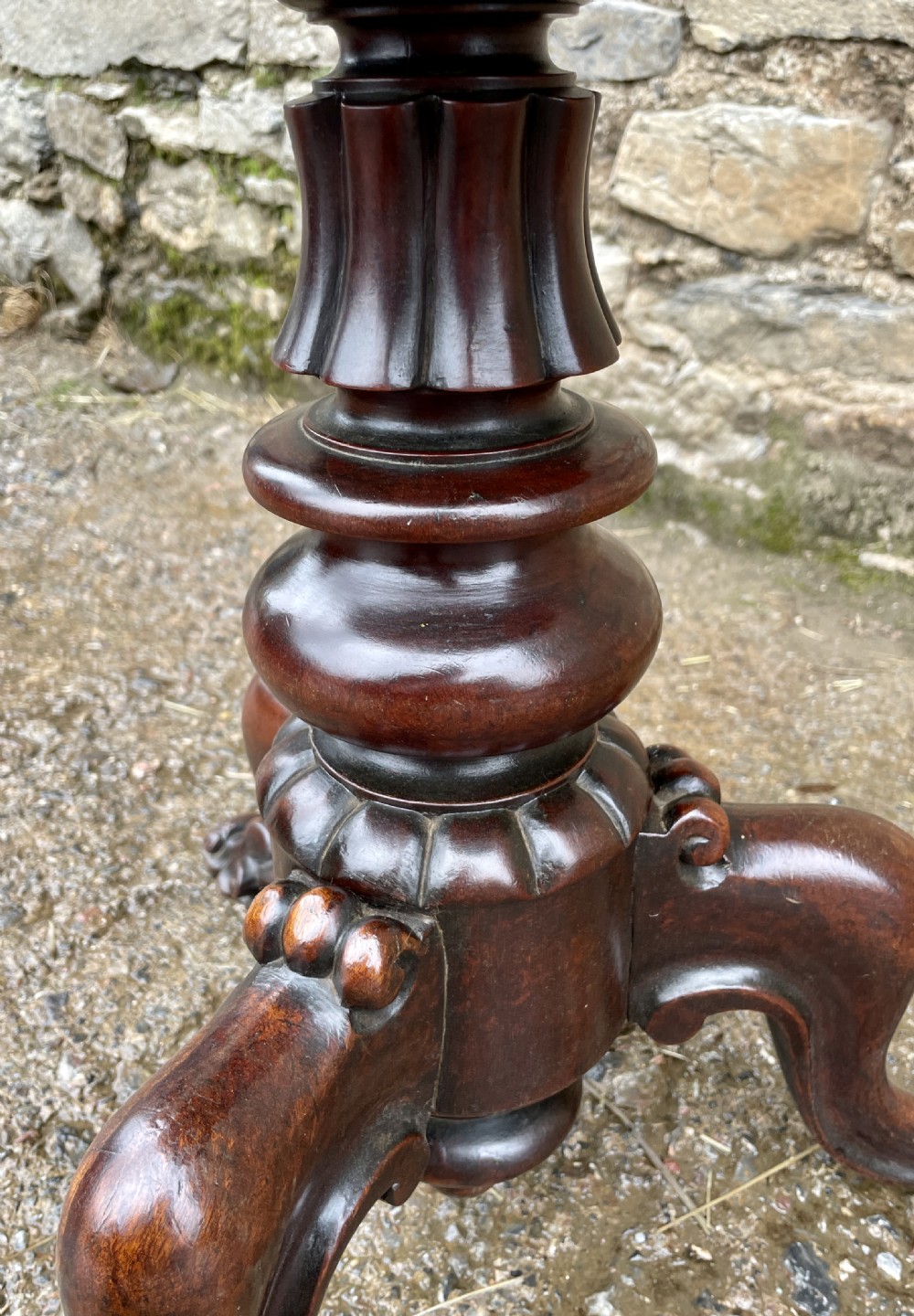 Victorian Mahogany Revolving Piano Stool View VI