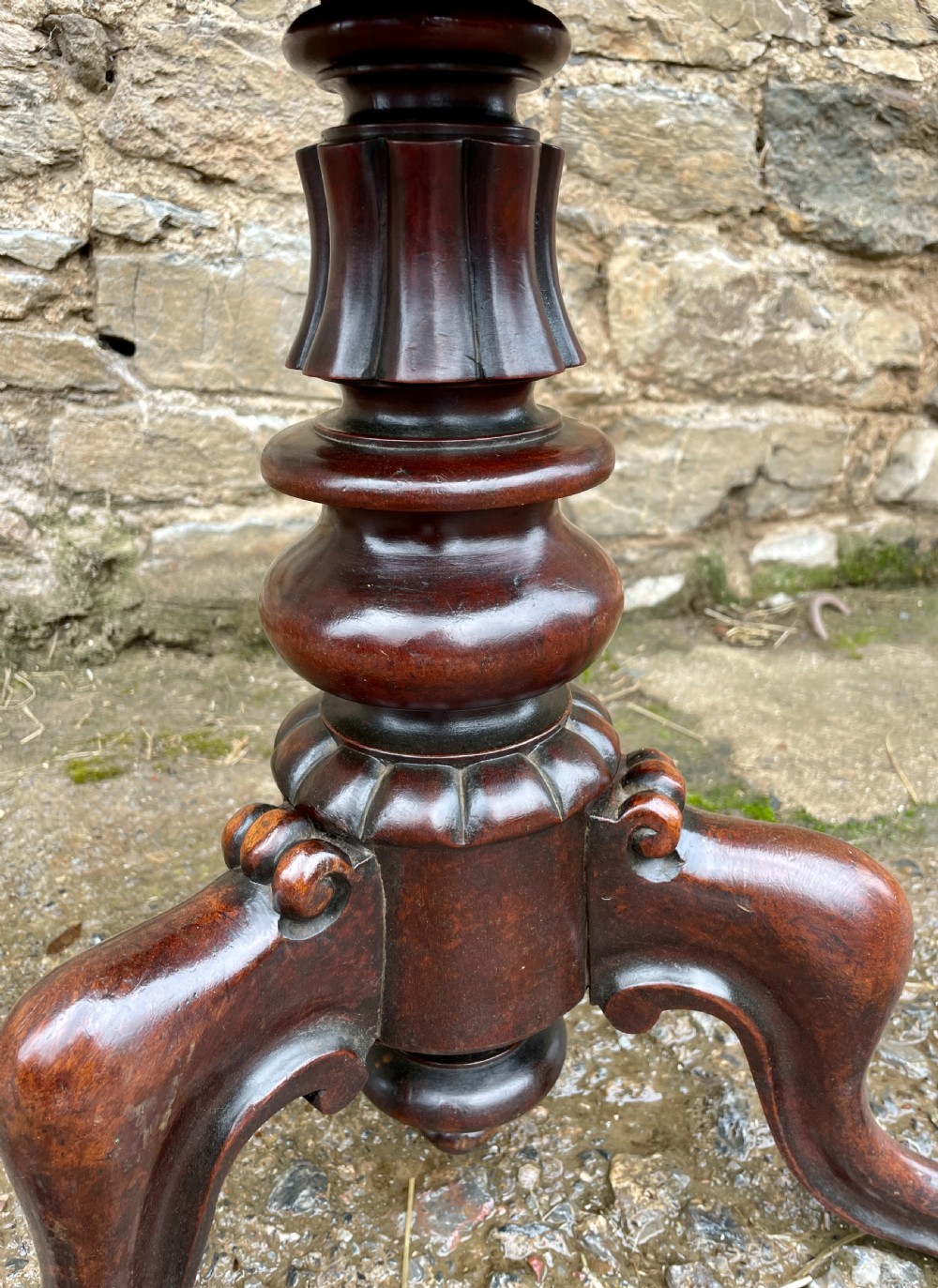 Victorian Mahogany Revolving Piano Stool View XIII