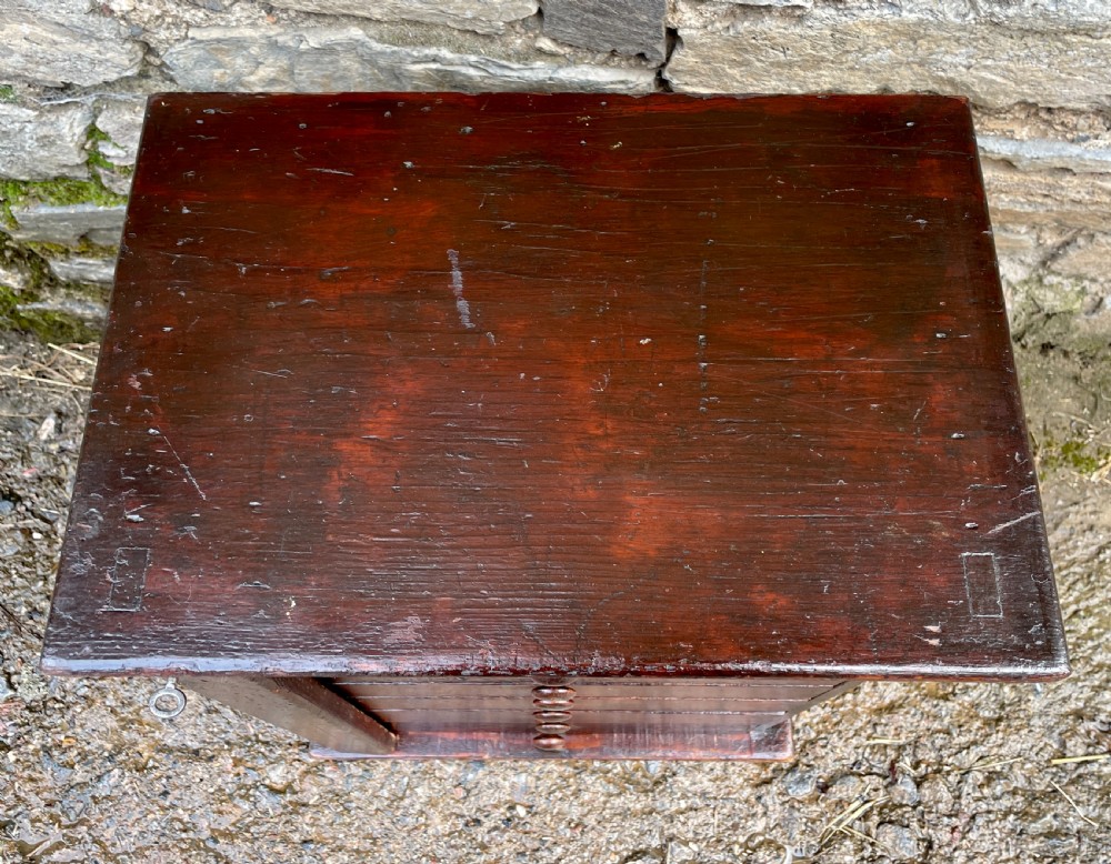 Antique Wellington Style Workshop Drawers View VIII