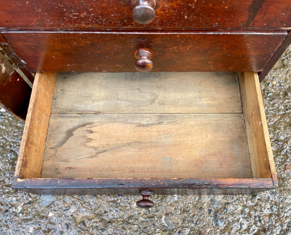 Antique Wellington Style Workshop Drawers View IX