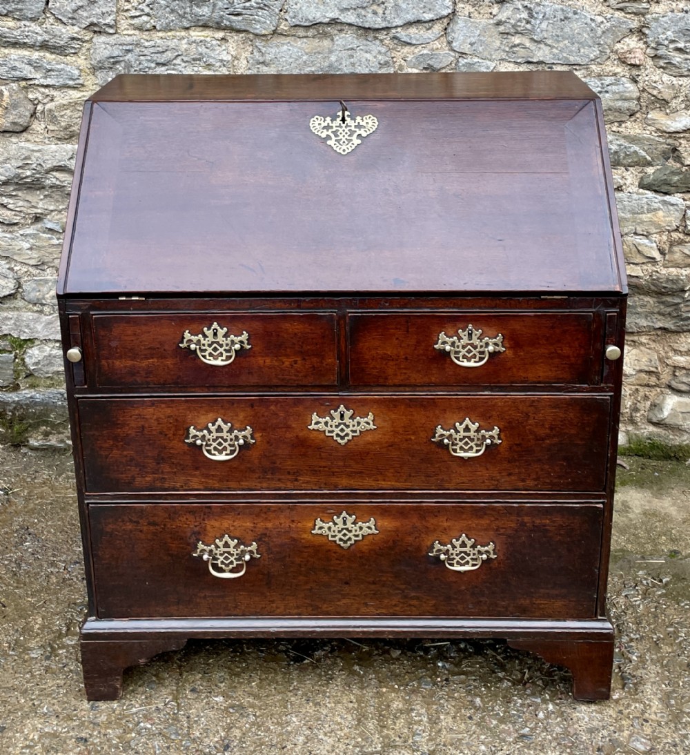 Small Georgian Oak Bureau