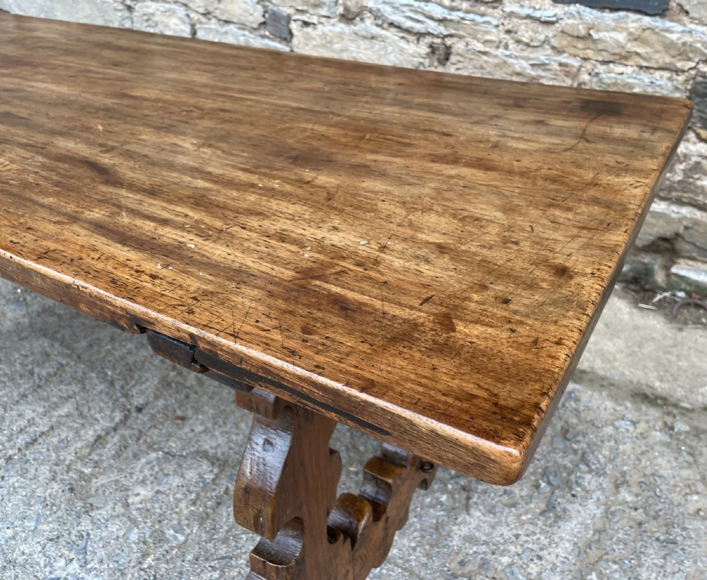 18th Century Spanish Walnut Table View VI