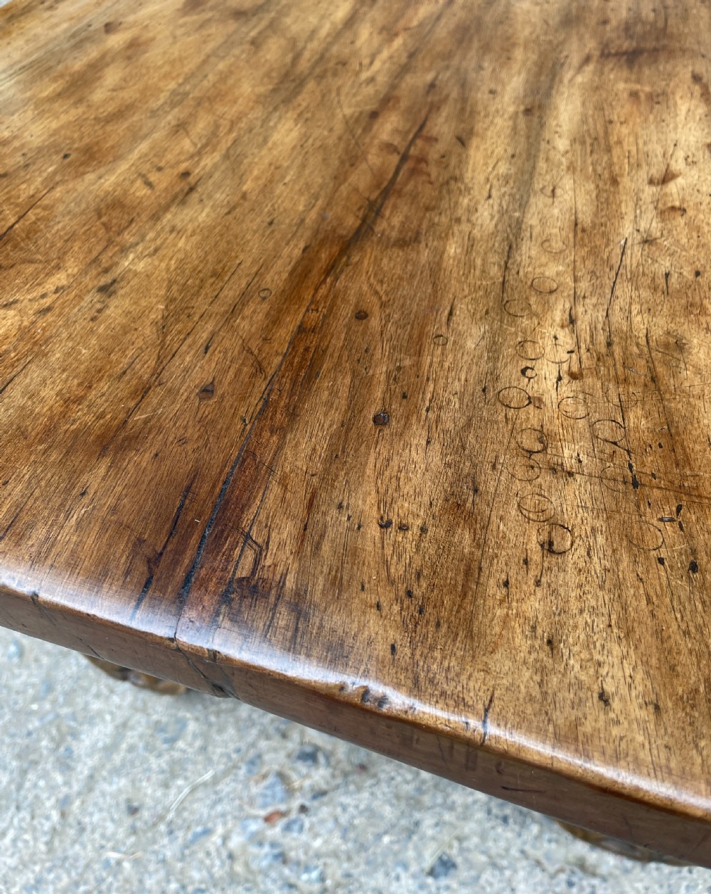 18th Century Spanish Walnut Table View XXI