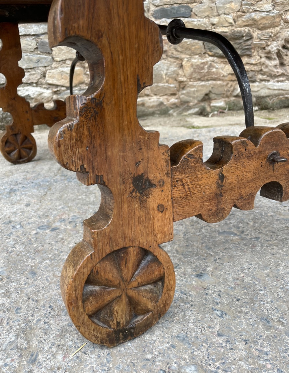 18th Century Spanish Walnut Table View XXVI