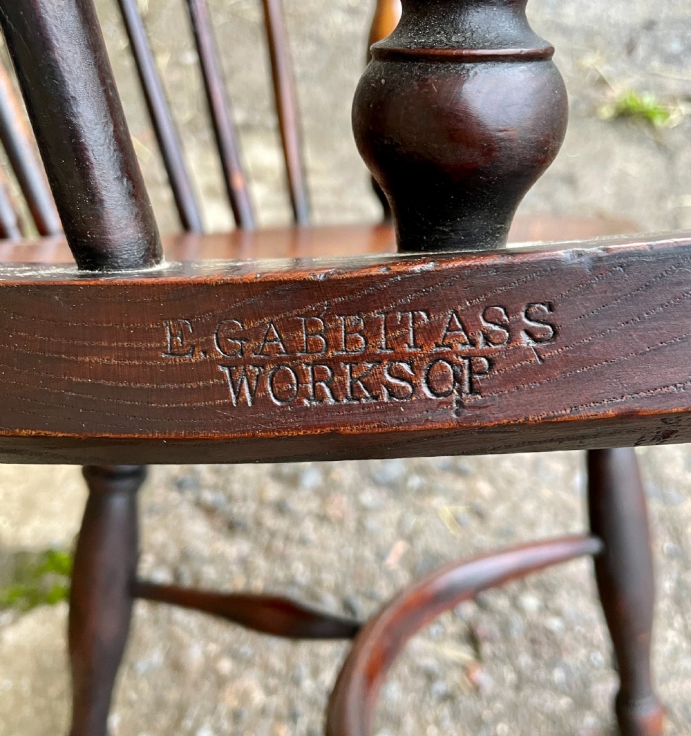 Antique Windsor Chair by E.Gabbitass View XXI