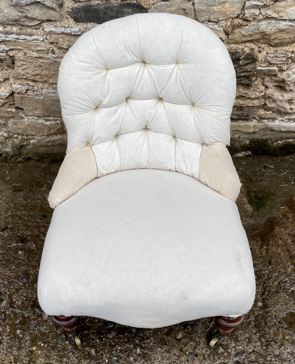 Victorian Howard Style Occasional Chair