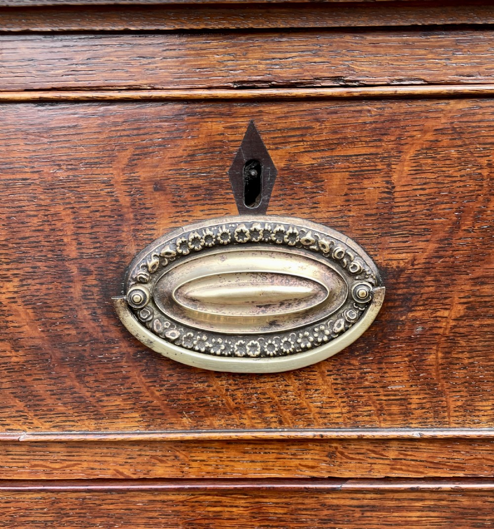 Large Georgian Oak Chest of Drawers View XII