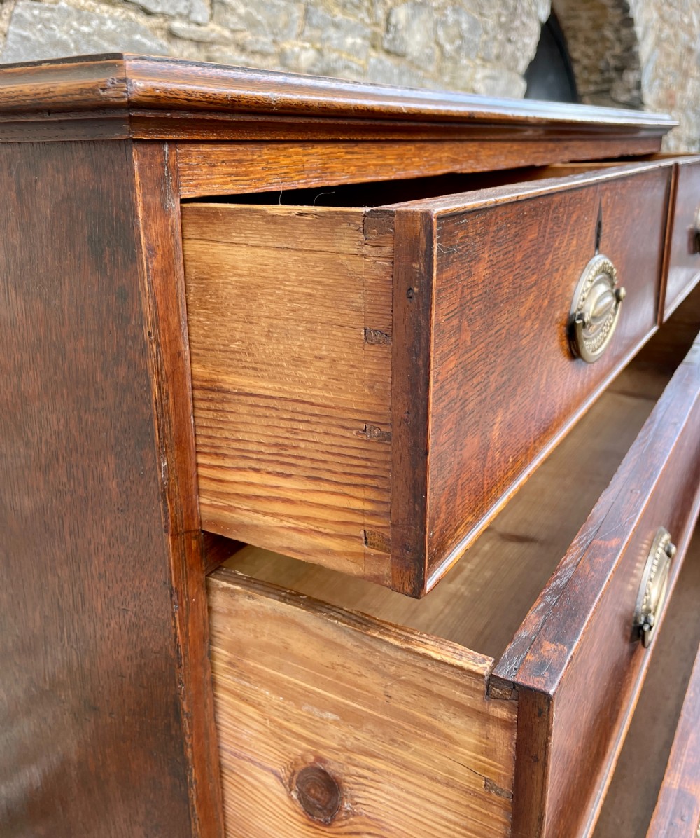 Large Georgian Oak Chest of Drawers View XIX