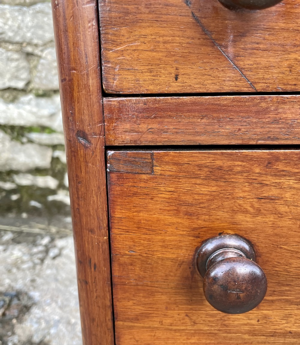 Victorian Mahogany Pedestal Desk View XIII