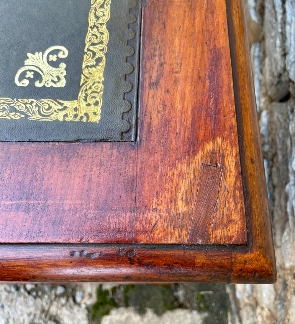 Victorian Mahogany Pedestal Desk View XX