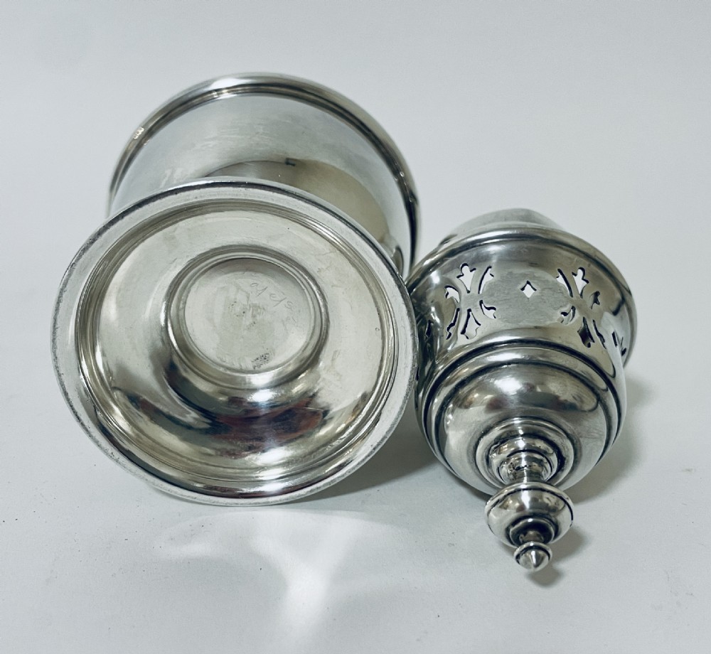 Antique Silver Sugar Caster View IX
