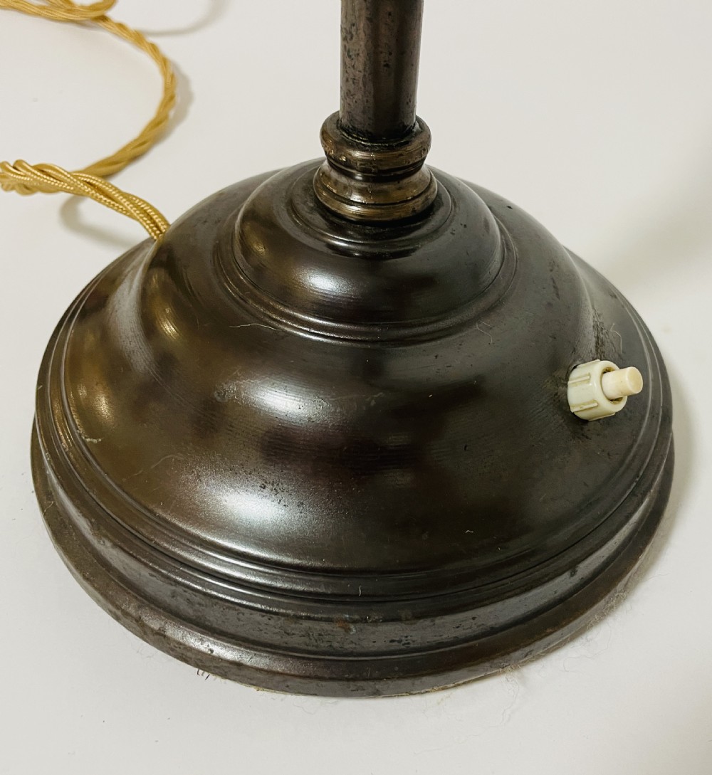 Antique Bankers Desk Lamp View III