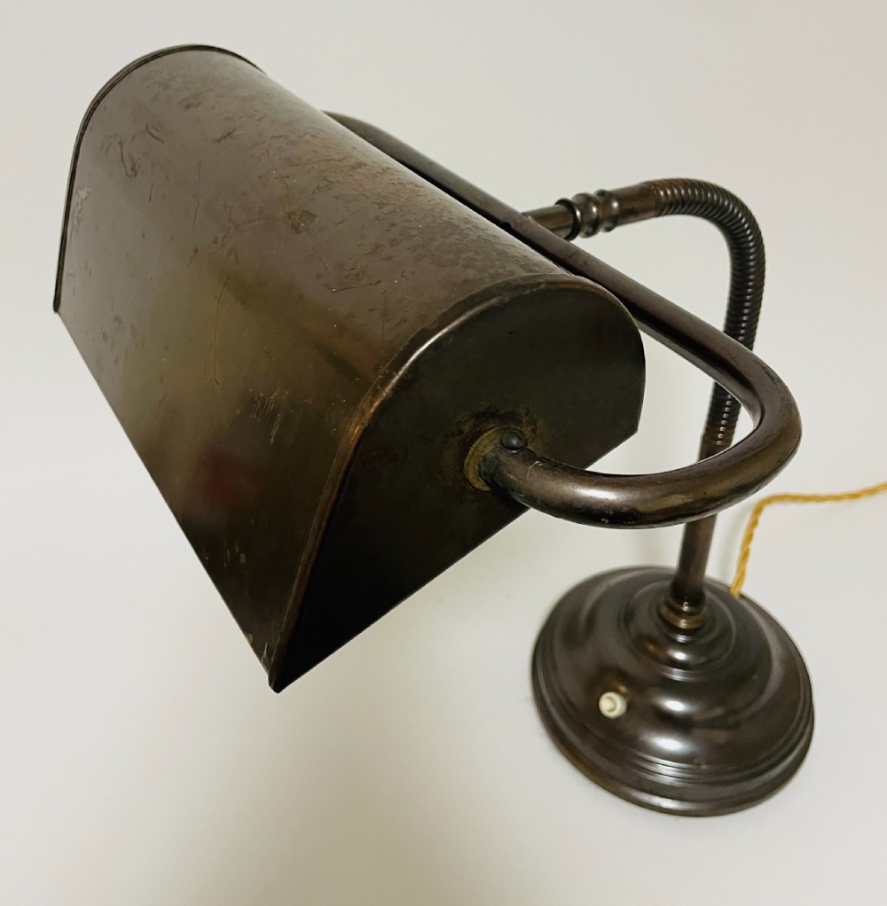 Antique Bankers Desk Lamp View VII