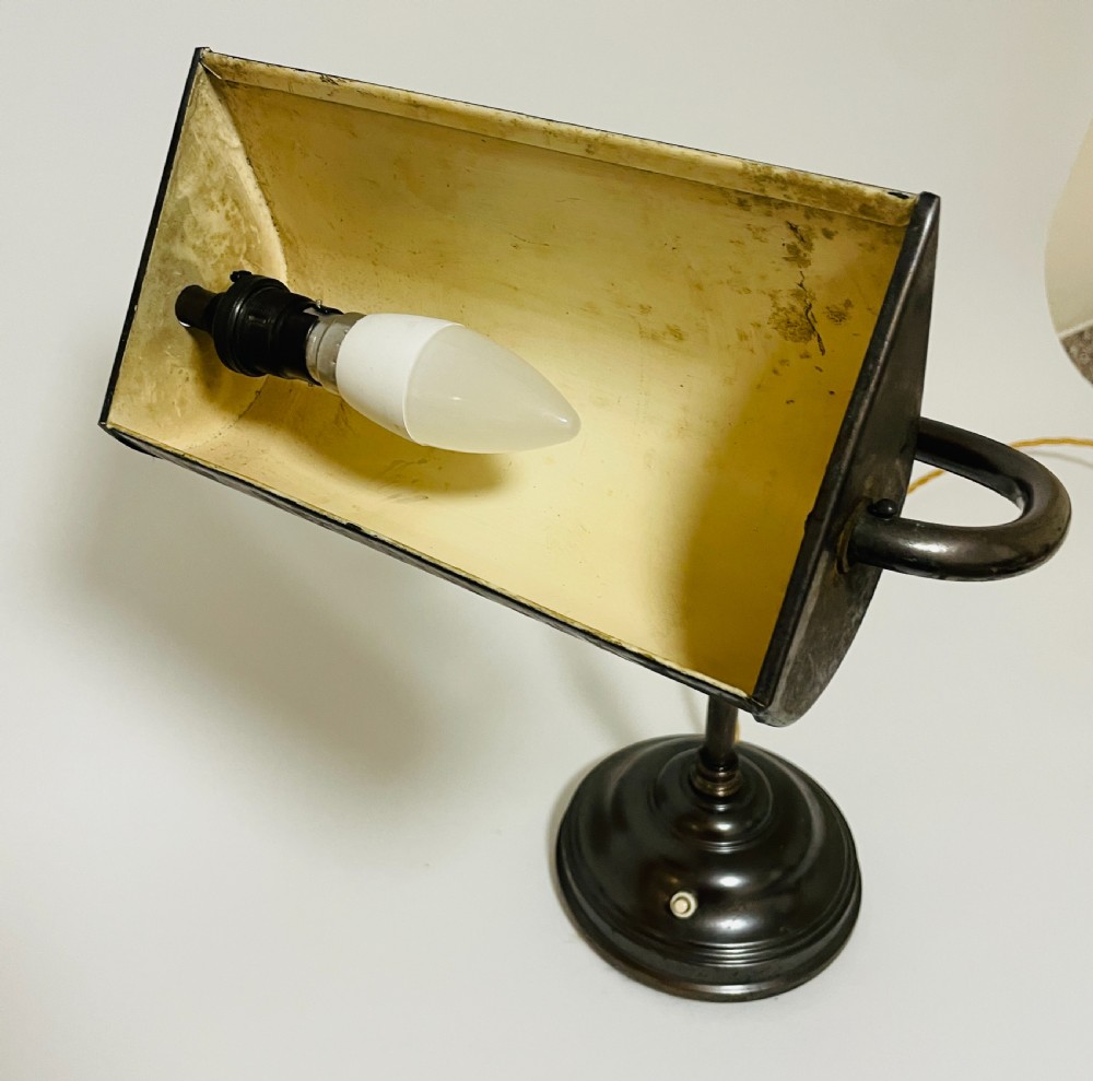 Antique Bankers Desk Lamp View VIII