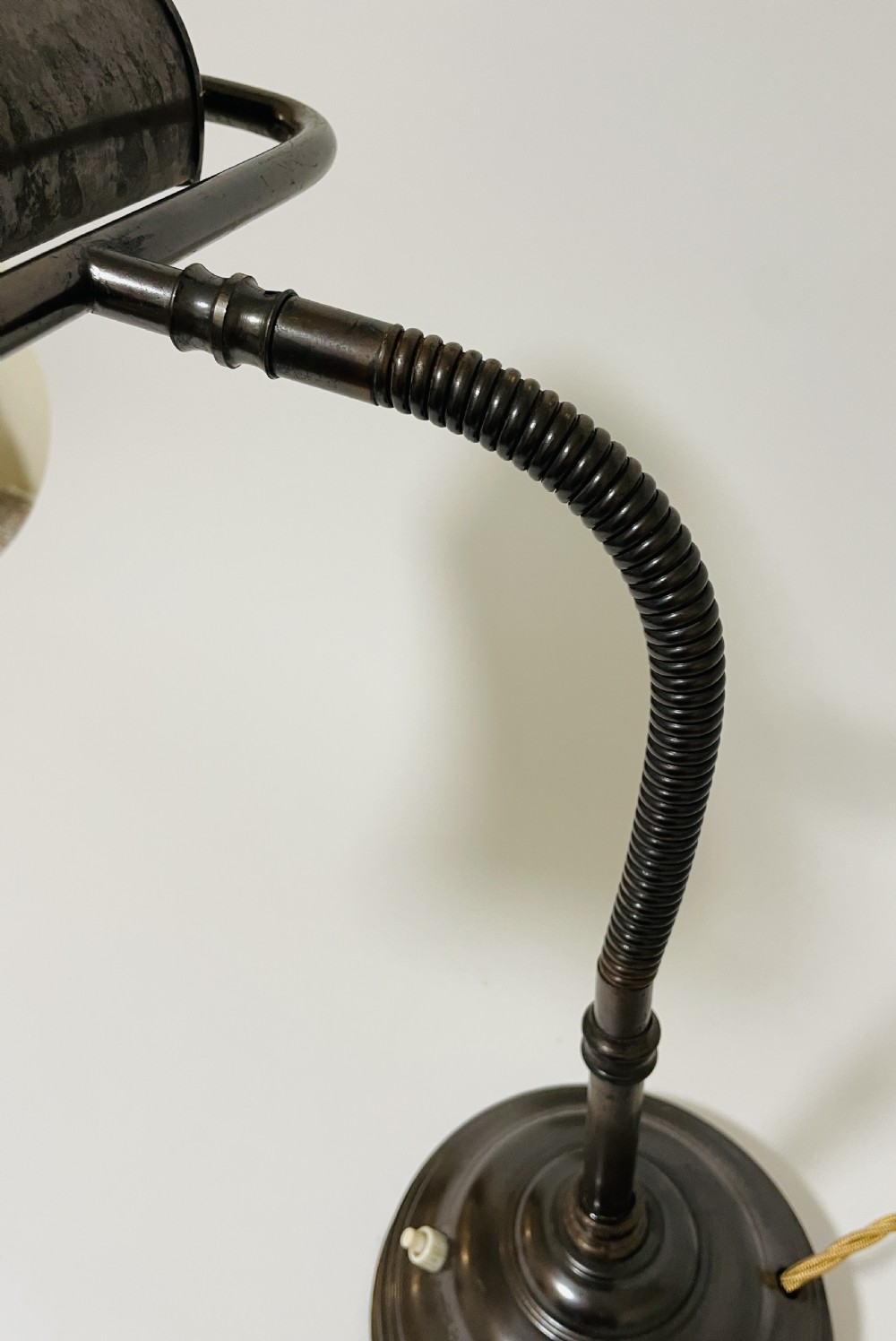 Antique Bankers Desk Lamp View XII