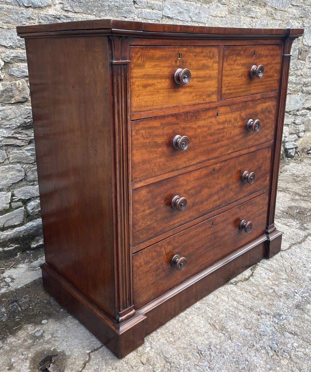 Victorian Mahogany Chest of Drawers View IV