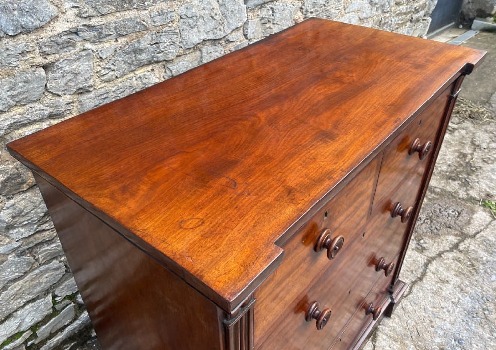 Victorian Mahogany Chest of Drawers View VI