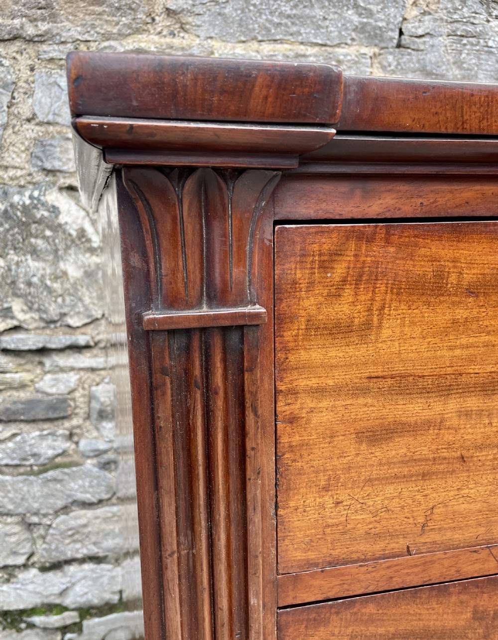 Victorian Mahogany Chest of Drawers View VIII