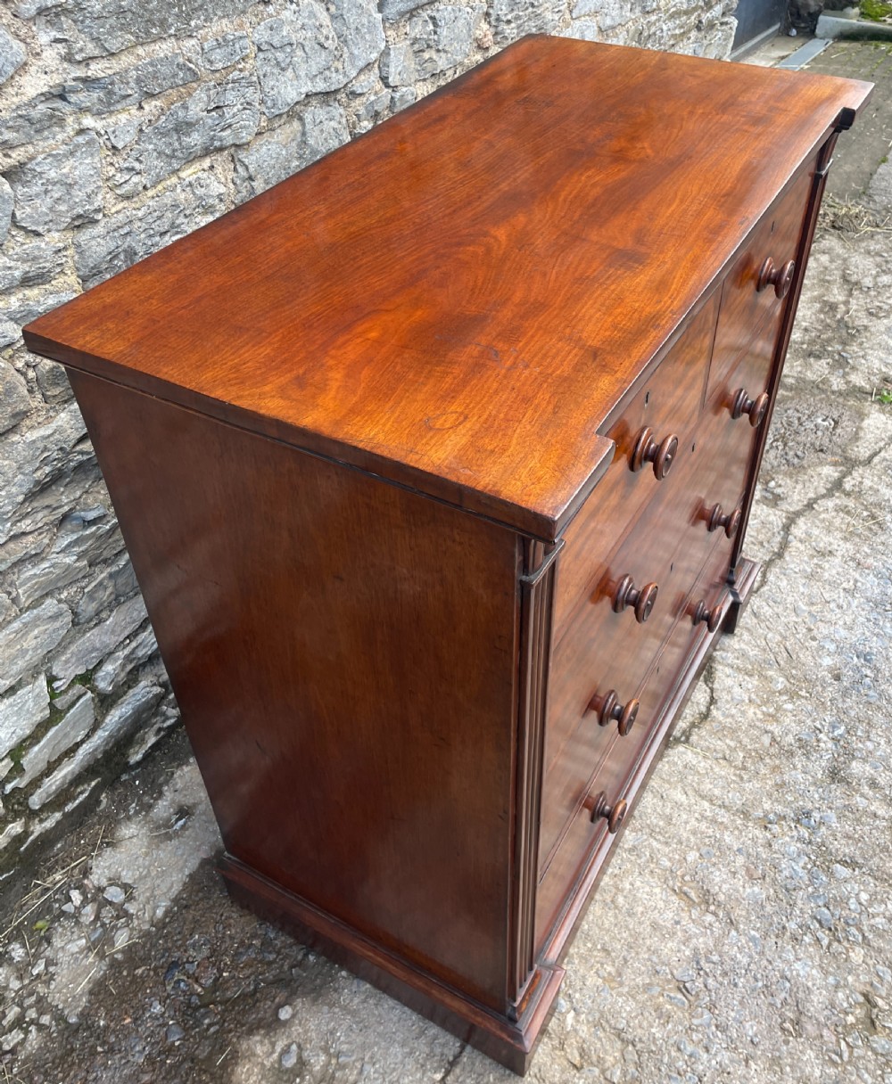 Victorian Mahogany Chest of Drawers View XIII