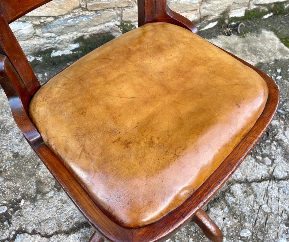 Edwardian Swivel Desk Chair View X