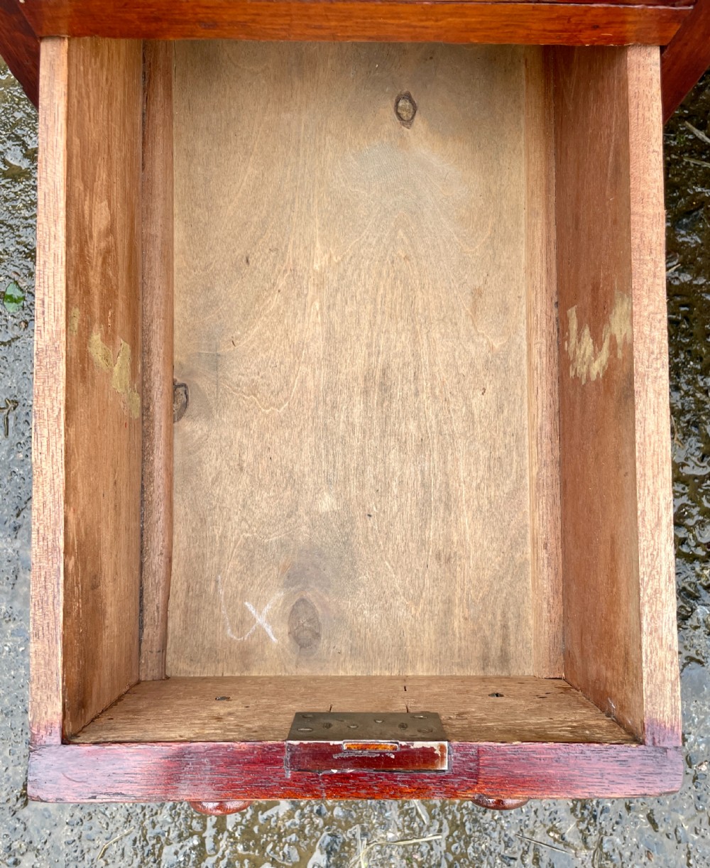 Victorian Mahogany Pedestal Desk View VI