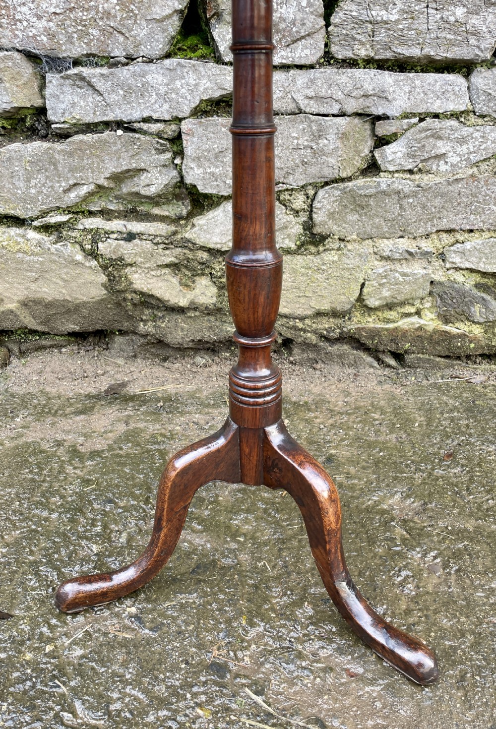 Georgian Oak Wine Table View XIV