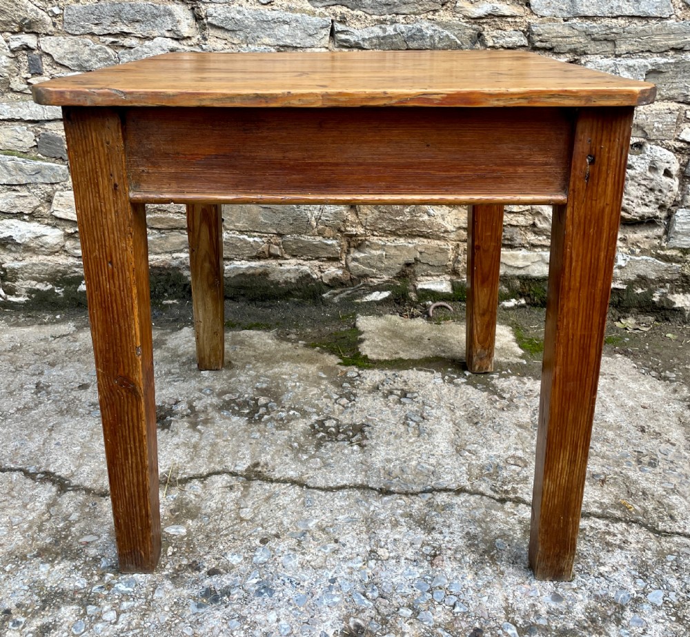 Small Antique Pine Table View IX