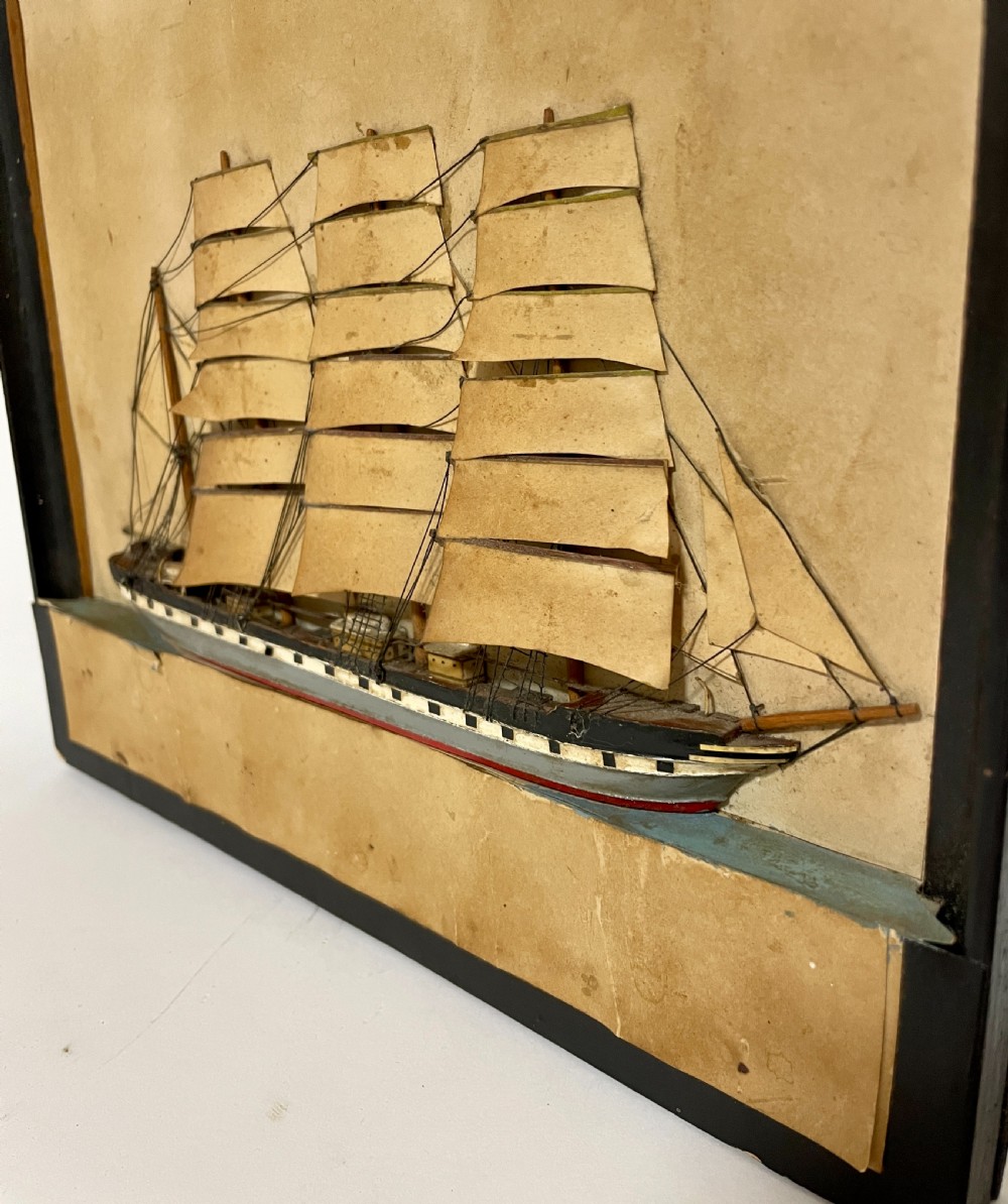 Naive Half Block Model Ship of Archibald Russell View III