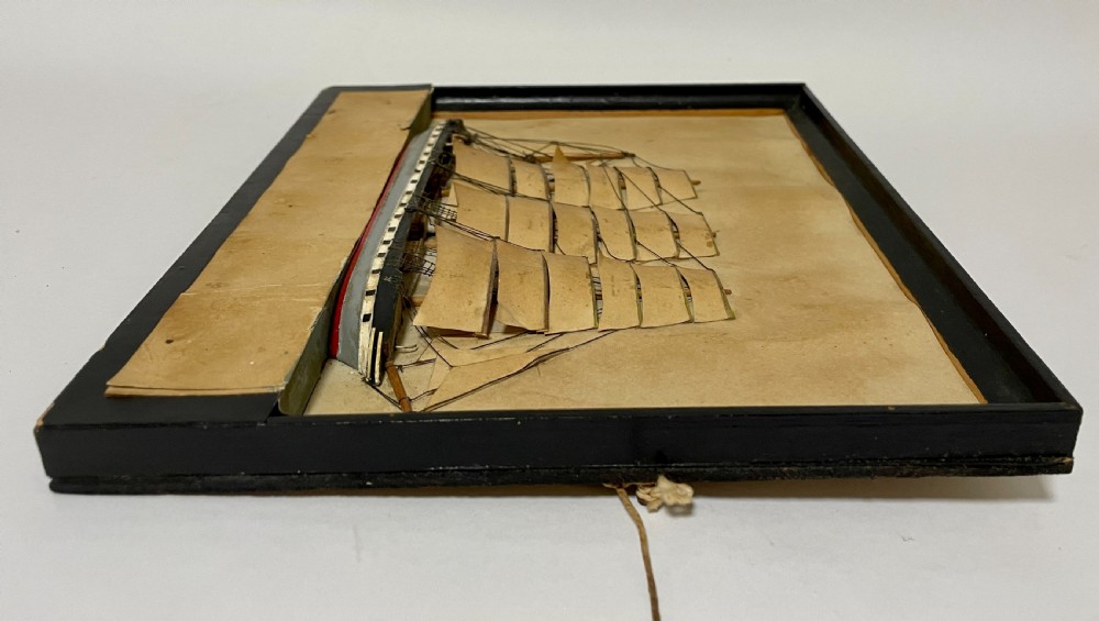 Naive Half Block Model Ship of Archibald Russell View VIII
