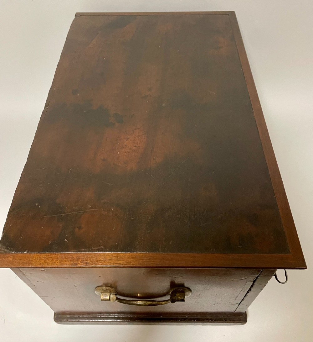 Georgian Mahogany Estate Cupboard Possibly Military View VII
