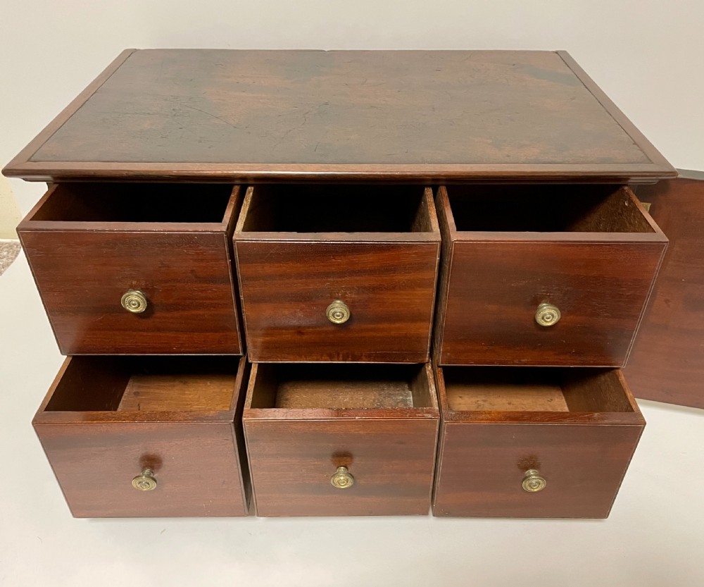 Georgian Mahogany Estate Cupboard Possibly Military View XII